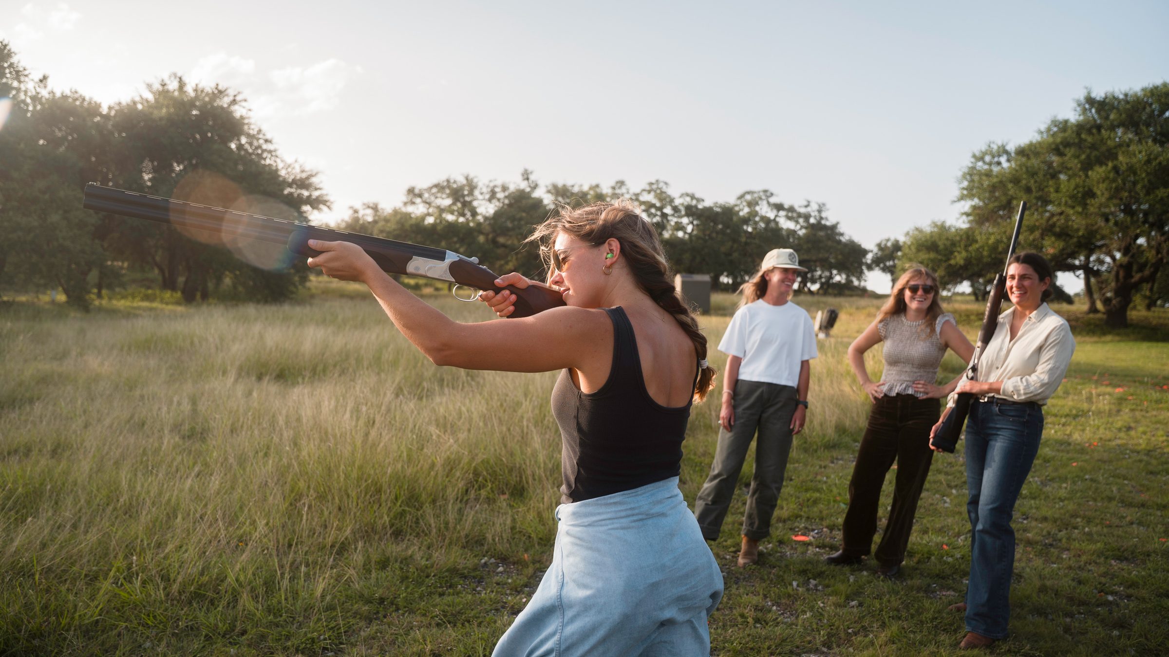 A day on the range at Hog Heaven